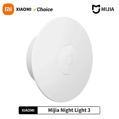 [ SG SELLER ] XIAOMI MIJIA Night Light 3 V3 Motion Sensor Adjustable Brightness Smart Human Light Sensor Night Lamp Rechargeable