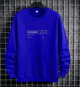 Diskon Spesial Sweater Keren Crewneck Elegan Kaos Pria Trendy Sweatshirt Kasual Sweter Westerner