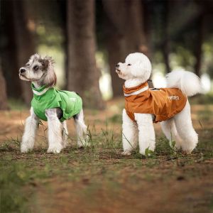 YITAQI Reflective Strape Dog Raincoat Adjustable Soft Dog Stormcoat Pet Supplies with Chest Leash Waterproof Dogs Clothes For Small Medium Dogs