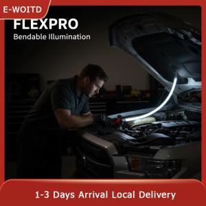 E-WOITD Bendable LED Flashlight Stick Flexible Work Lights Portable Handsfree Lighting for Auto Repair Garage Workshop Emergency Outdoors