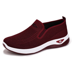 Free Shipping WomenS Summer New Casual And Comfortable Slip-On Shoes For Home And Outdoor Wear Breathable Mesh Soft Sole Comfortable To Wear