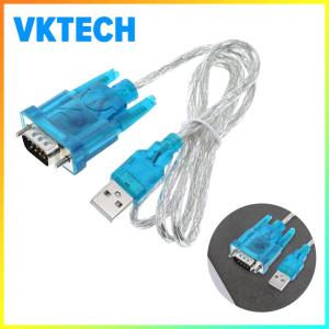 [Vktech] USB to RS232 Serial Cable Adapter HL-340 for PC and POS Systems 9 Pin DB9 Connector High-Speed Data Transfer