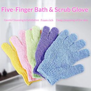 Exfoliating Bath Glove with Five Fingers for Deep Cleansing and Smooth Skin