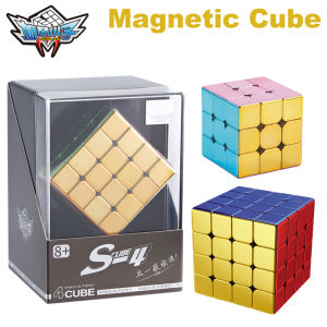 Cyclone Boys Plating 3x3x3 4x4 2x2 Magnetic Magic Cube Toys 3x3 Professional Speed Puzzle Accessories 3×3 4×4 2×2 Cubo Magico2026