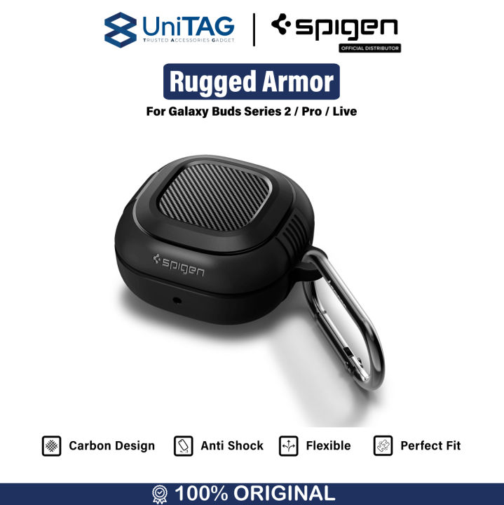 Case Samsung Galaxy Buds /Pro /Live Spigen Rugged Armor Cover