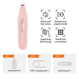Alat Cukur Kucing Pet Trimmer Paw Cukuran Paw Alat Cukur Bulu Elektrik Dengan untuk Anjing Kucing Clipper Pet Paw Toe Hair Clipper Alat Cukur Bulu Kucing