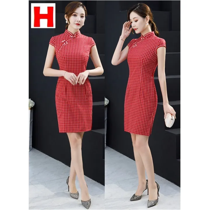 Women Cheongsam Chinese New Year Dress Traditional Dress CNY Dress ...