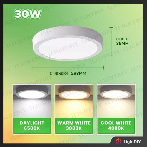 Surface Downlight, Flush Mount atau Chandelier? Cara Pilih Lampu Siling Tepat