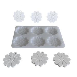High Quality Silicone Flower Pendant Mold Versatile Silicone Mold For Creating Beautiful Flower Decorations In Crafts
