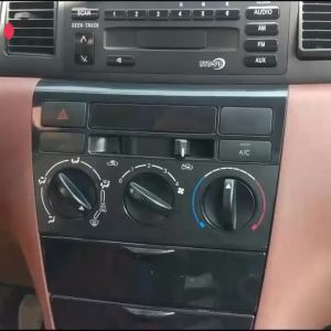 3pcs Air Conditioning Knobs for toyota Corolla altis 2001 2002 2003 2004 2005 2006 2007 Aluminum Rotary Switch