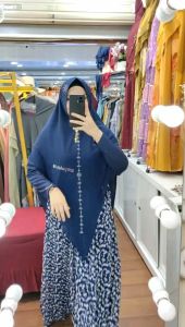 BISA COD || ALISHA MUSLIM FASHION GAMIS SYARI SET KHIMAR ARSYAKAYLA WILONA SYARI BY ARSYAKAYLA GAMIS CERUTY PRINTING FULL PURING