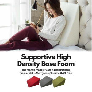 Meilleur Premium Quality Bed Wedge Pillow Prevent Acid Reflux Rise Support Pad and Help Sleep Pillow