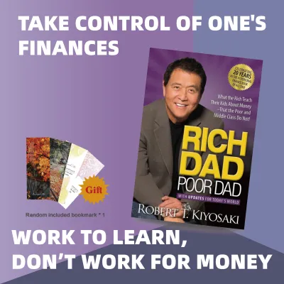 Rich Dad Poor Dad English book by Robert Kiyosaki Personal development success stories financial education books