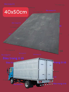 Chắn bùn băng tải ngang 40cm dài 50cm gắn cho xe ô tô tải xe ben xe thùng 40x50