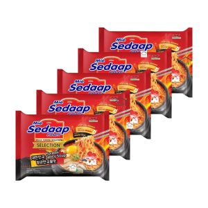 5PCS Mie Sedaap Selection Korean Spicy Soup Sup Pedas Ala Korea