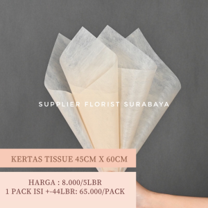 SFS - [1 PACK +-35LBR ] KERTAS TISSUE PREMIUM 40 CM X 50 CM KERTAS TISU TISSU TISUE MESH PAPER WRAPPING FLOWER DALAMAN HAND BOUQUET