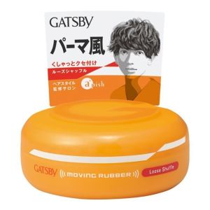 MANDOM GATSBY Moving Rubber Hair Wax 80g / Mobile Type 15g For Men Hair Style Direct From Japan