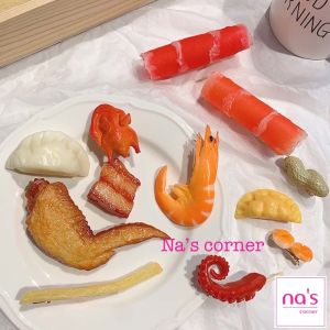 Kẹp tóc hình đồ ăn thức ăn ngộ nghĩnh