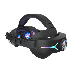 T1 Elit Head Strap For Meta Quest 3 / Quest 3S - Headband With Battery 12000mAh And RGB Light