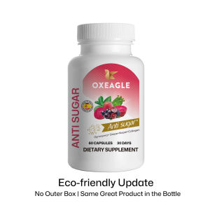 Oxeagle Sugar Blocker & Anti-Glycation Supplement | Maintain Sugar Balance Curb Cravings & Skin Care | Made in Spain