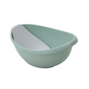 Isidore0 Shnuggle Thickened Baby Bath Tub Newborn Infant Bath Seat Lie down Or Sit Bathing Supplies for 0-12 Months Old Babies R6S4T