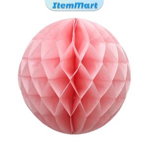 ItemMart 25cm Honeycomb Ball Lantern Birthday Christening Anniversary Anniversary Party