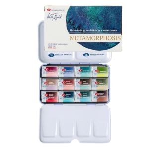 Màu Nước White Nights Metamorphoses 12 Màu Full Pans Hộp Thiếc – Màu Tách Lớp White Nights Metamorphoses