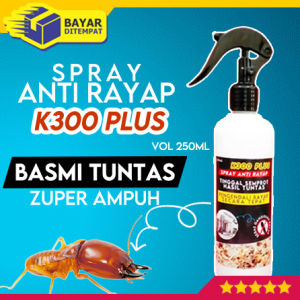 K300 PLUS Spray Anti Rayap Pembasmi Basmi Sprai Obat Semprot 250ml