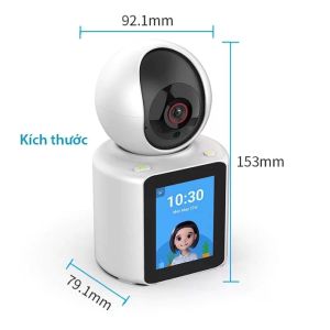 Camera Gọi Video Đàm Thoại 2 Chiều - Màn Hình IPS 2.8 Inch Phát Hiện Chuyển Động Quay Đêm Full HD