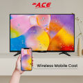 ACE 43" Smart Google TV (Android 14, Netflix, Youtube, Chromecast) w/FREE WALL BRACKET. 