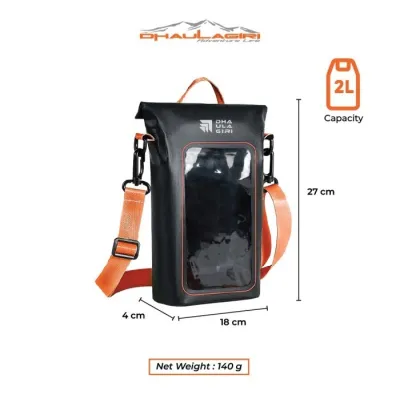 Tas Dry Bag Anti Air Dhaulagiri Waterproof Sling Bag 2L Outdoor