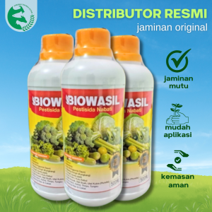 Pestisida Nabati BIOWASIL 500 ml Cap LAKSA Atasi Hama Lalat Buah Semut Belalang Ulat Walang Sangit
