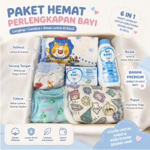 Kado Bayi Baru Lahir Cewek & Cowok / Parcel Perlengkapan Bayi / Hampers Jenguk Bayi