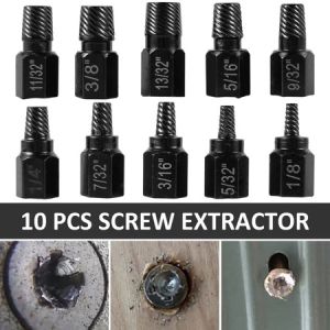 Bộ 10 Mũi khoan xoắn tháo ốc gãy