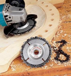 PROMO!!Mata gerinda potong kayu ukir pahat wood chain carving / wood carving disc gerinda tertajam