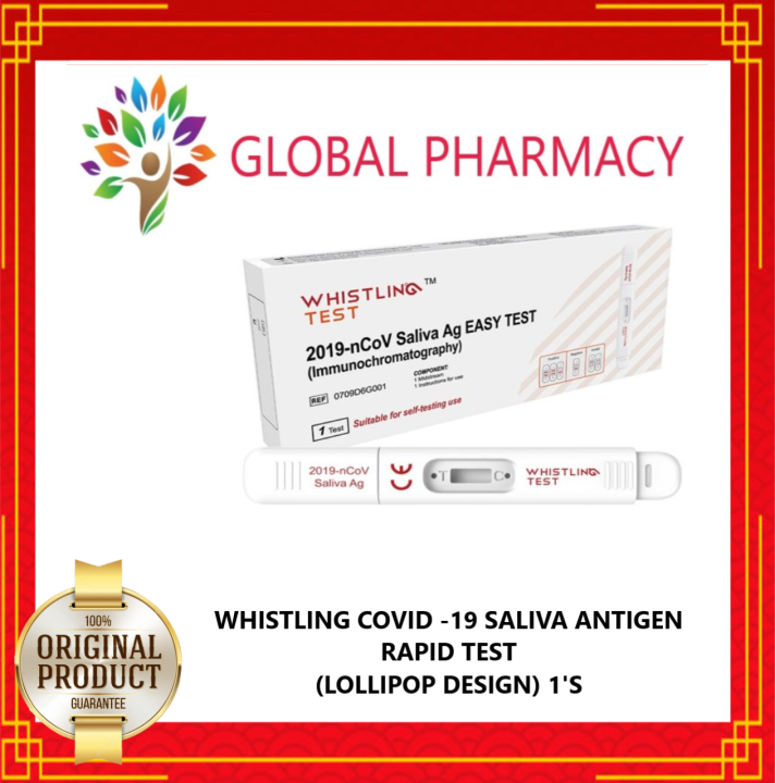 Whistling COVID19 Home Rapid Antigen TEST Kit Lazada