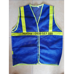 ÁO LƯỚI PHẢN QUANG BẢO HỘ LAO ĐỘNG( XANH DƯƠNG)