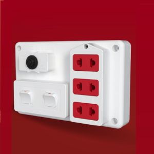 Bảng Điện Nổi 3 Lỗ 2 Chấu 2 Công Tắc Cầu Chì Bảo Vệ Quá Tải Max 3200w An Toàn Tiết Kiệm