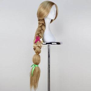 150cm Tangled Long Hair Lepei Princess Super Long Big Braid Anime cosplay Halloween Wig in Stock