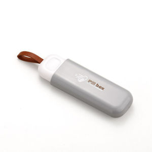 Portable Mini Waterproof Pill Case Organizer Dispenser 7 Days Tablet Storage 3 Compartment Pill Box Divider Box