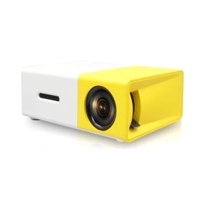 Mini Proyektor LED YG300 / YG-300 / YG 300 LCD USB HP Portable Projector Home Theater Pemutar Film Musik Video USB Connected 1080HD Pixel