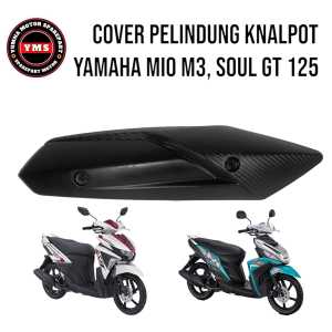 cover pelindung tutup knalpot Yamaha Mio m3 125 soul gt 125 2ph tameng kenalpot mio m3