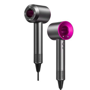 XT Fast Drying 1600W Ionic Hair Dryer with Smart LCD Display and Brushless Motor Anti-Vacuum Lightweight Travel Hair Blower