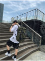 Outdoor Korean Fashion Waterproof Large Travel Bags With Shoe Storage Dry Wet Item Separation. 