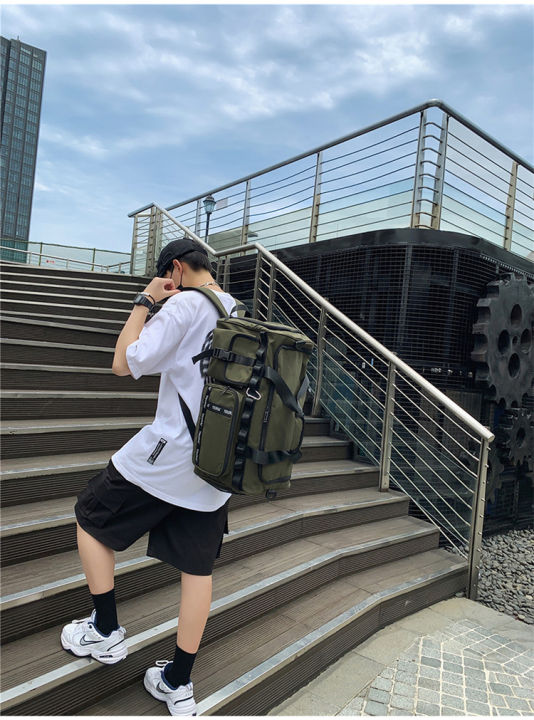Outdoor%20Korean%20Fashion%20Waterproof%20Large%20Travel%20Bags%20With%20Shoe%20Storage%20Dry%20Wet%20Item%20Separation%20-%20Image%204