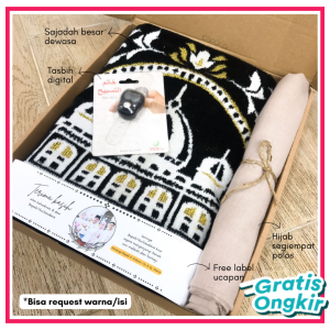 Nina Souvenir Umroh Oleh-oleh Haji Parcel Ramadhan Hampers Lebaran Terlengkap Termurah Isi Sajadah Tasbih Hijab 2023