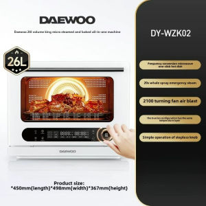 NEW Smart Quick Steaming Oven WZK02 Large Capacity 26L Micro Steaming Grilling Frying All-in-One hine Household Frequency Conversion Microwave Oven Air Fry Electric Oven