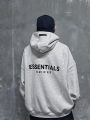 FOG FEAR OF GOD Double Line ESSENTIALS Flocking Letter High Street American hooded Sweater Man. 