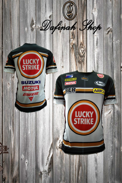 Shirt Luck Jersey Cheap Men's Jersey Lucky Strike Black (New) Lazada