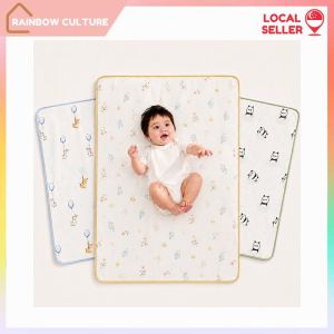 【Rainbow Culture】 【十月结晶|TEN-M JOURNEY|OCTOBER CRYSTAL】 Baby Waterproof Bed Pad Reusable Cotton Diaper Changing Mat